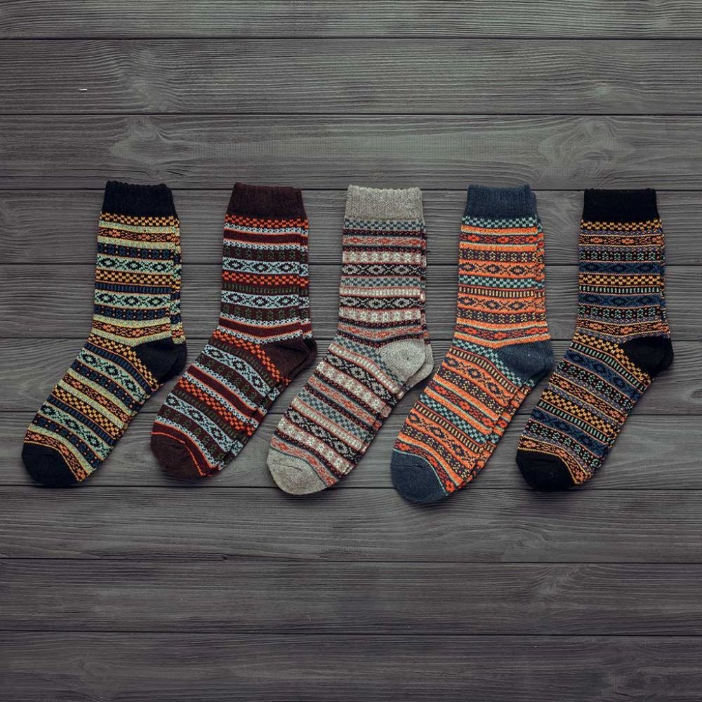 Nordic Socks - Arvid (5 pairs) Size Large
